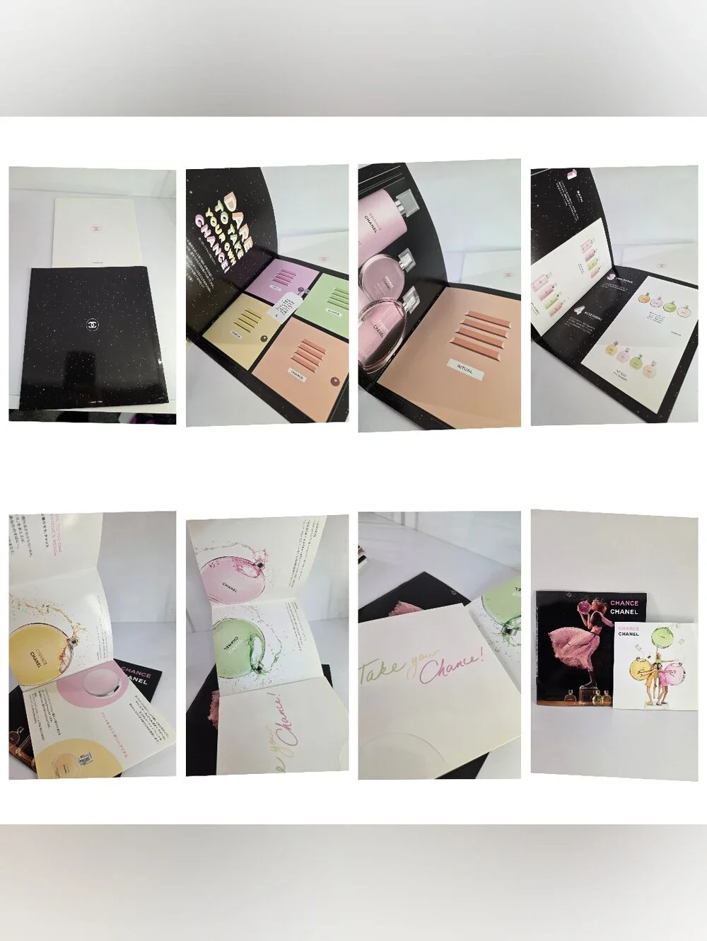 Authentic Chanel Collectible Beauty Catalog And Magazines- 12 Set